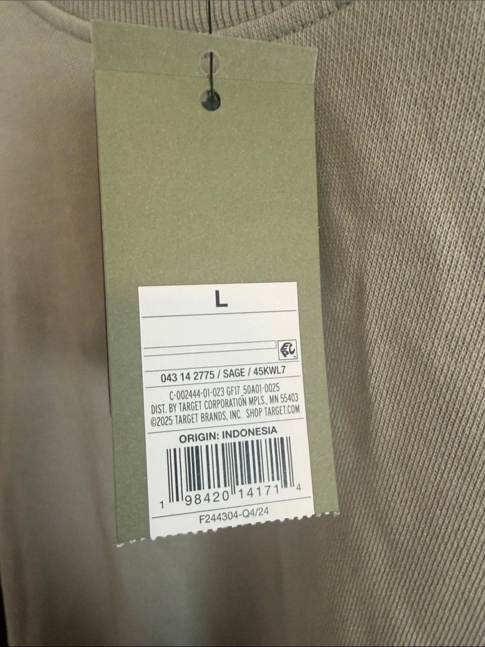 🫶🏼5 for $45!!🫶🏼Goodfellow & Co Crewneck Sweatshirt in Sage